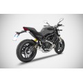 ZARD ZUMA Slip-on Exhaust for Ducati Monster 797